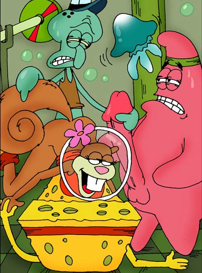 Spongebob Cartoon Porn - Sponge Bob and friends fuck a squirrel chick | Cartoon Valley. All porn  from Cartoon valley